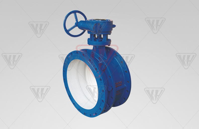 Flange telescopic butterfly valve